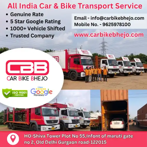 CarBikeBhejo – Door-to-Door Car Transport